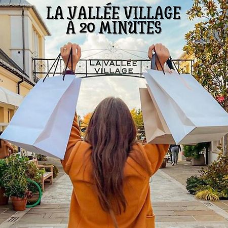 Calme Absolu, Terrasse Et Parking Entre Paris Et Disney Vaires-sur-Marne 外观 照片