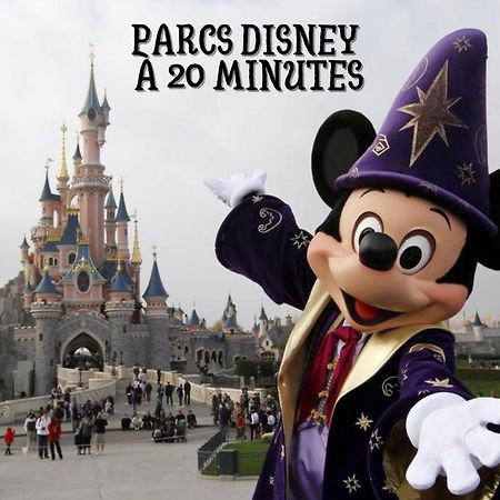 Calme Absolu, Terrasse Et Parking Entre Paris Et Disney Vaires-sur-Marne 外观 照片